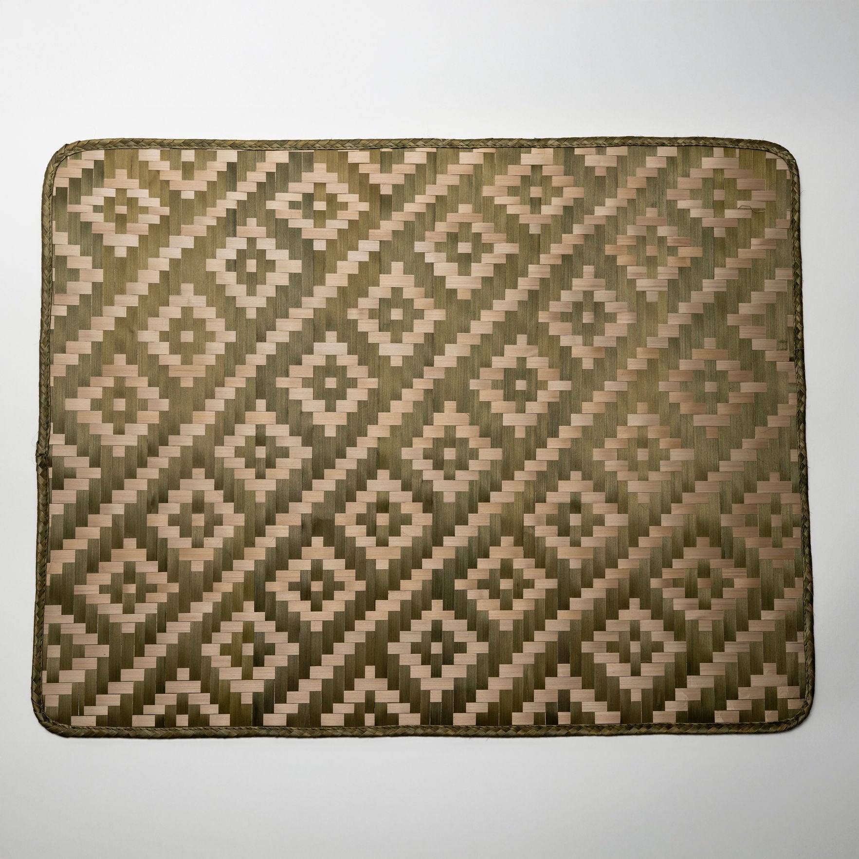 Set Mantel Individual Achira Verde (Set de 2)